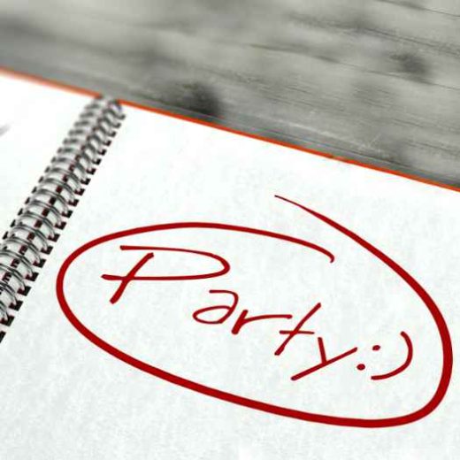 Birthday party planning.